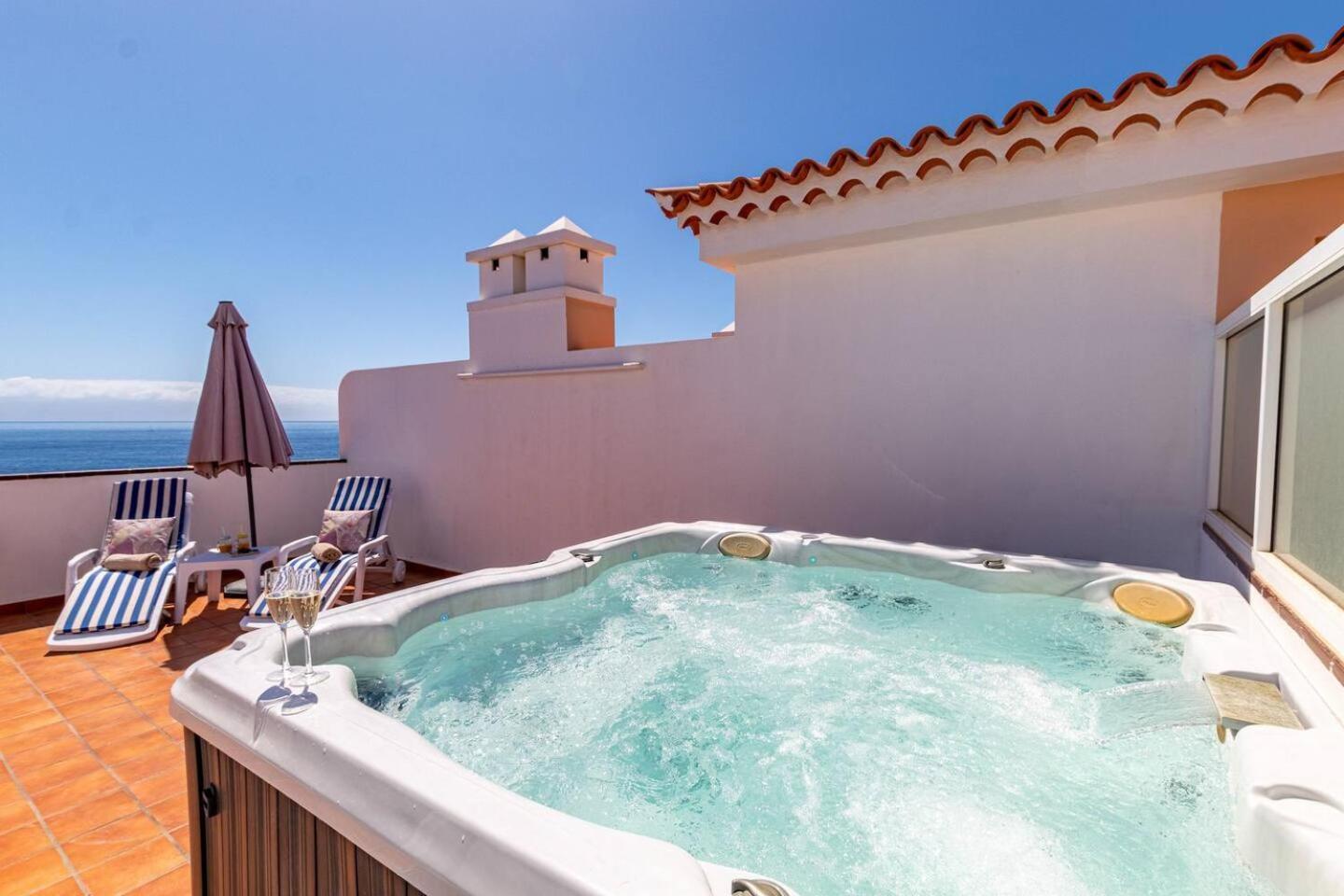 Penthouse Apt With Jacuzzi By Dream Homes Tenerife Пуерто-де-Сантьяго Екстер'єр фото